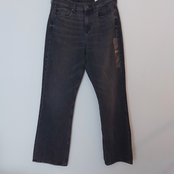 NWT American Eagle 90s Bootcut Jeans Black Wash Size 8 Short - Picture 3 of 11